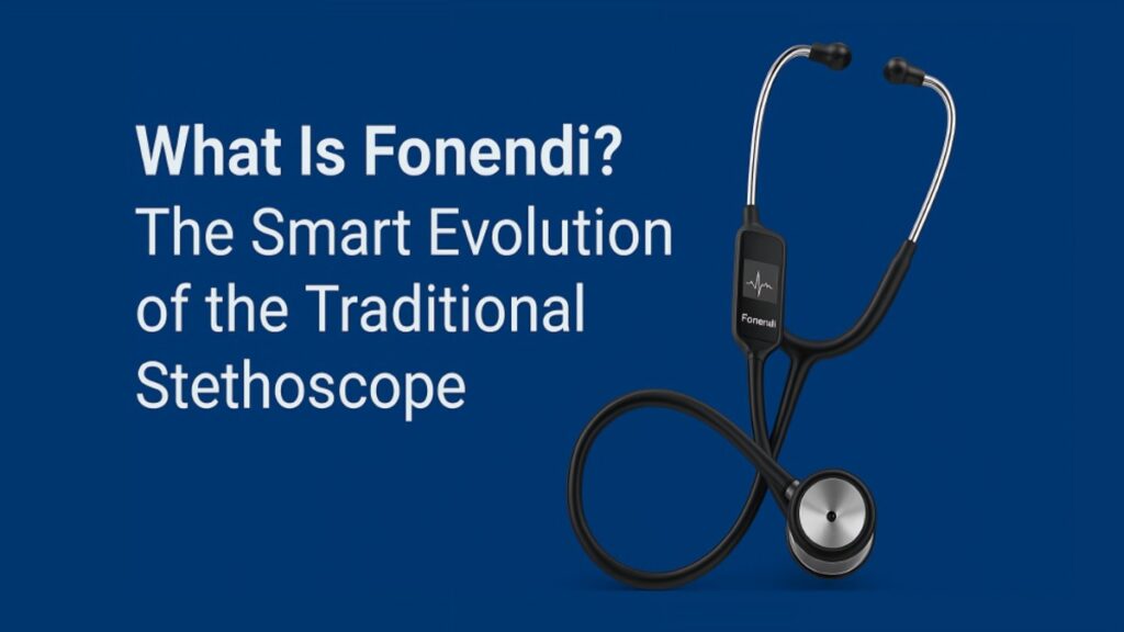 What Is Fonendi? The Smart Evolution of the Traditional Stethoscope - The Trendy Time